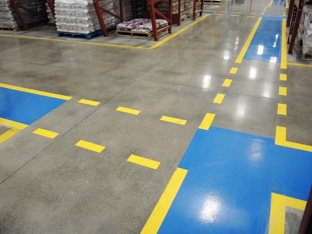Restoration solution for industrial and construction concrete floors